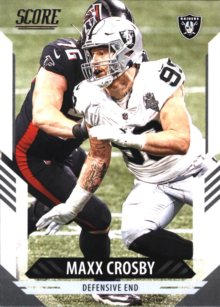 2021 Score Maxx Crosby #230 Las Vegas Raiders FREE SHIPPING