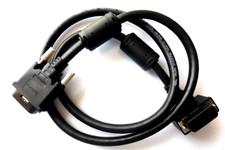 Image of L-COM 1M DVI MALE TO DVI MALE RIGHT ANGLE CABLE