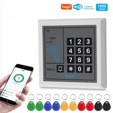 Tuya WiFi Access Control Keypad 125KHz Standalone Access Controller Card Reader