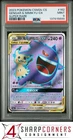 2023 POKEMON S-CHINESE CSM2b SUPER RARE #162 GENGAR & MIMIKYU GX PSA 9