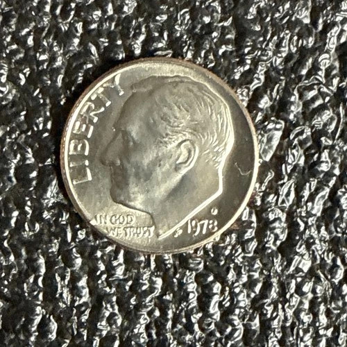1978-D Roosevelt Dime – 10¢ US Coin – Album Filler