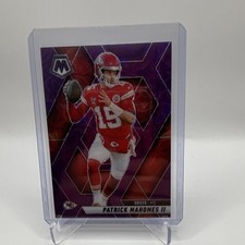 2025 Panini Mosaic Patrick Mahomes II Kansas City Chiefs #200 Purple Scope Prizm