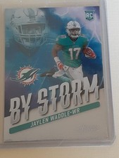 Jaylen Waddle 2021 Panini Absolute Football By Storm Rookie Card Insert