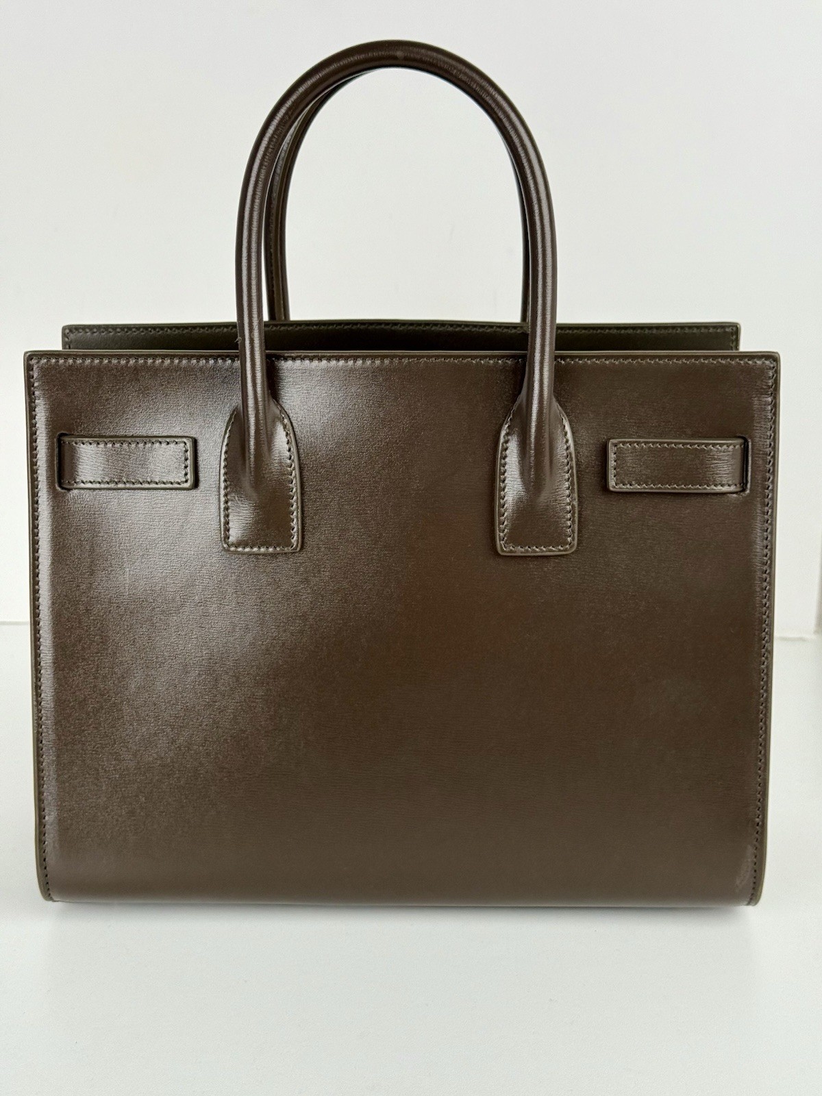 Borsa Saint Laurent Sac De Jour verde oliva borsa a tracolla