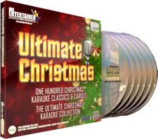 Ultimate Christmas Karaoke, CD G/CDG Disc Set, 100 Songs  Carols Mr Entertainer