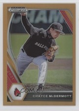 2021 Panini Prizm Draft Picks Neon Orange 30/50 Chayce McDermott #PDP132 1f6e