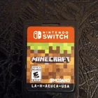 Nintendo Minecraft Nintendo Switch NTSC Mojang E-Everyone Video Game Cartridge