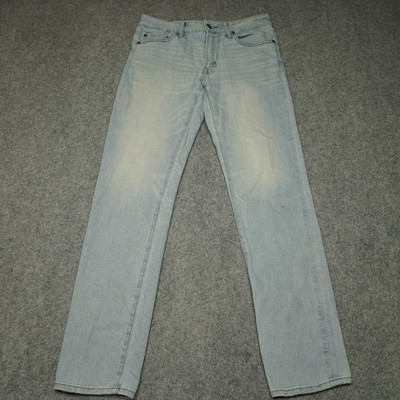 American Eagle Men's Jeans Light Wash Slim Fit Denim Airflex 30x32