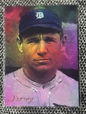 Limited 32/50 Harry Heilmann HOF Tigers #6 
