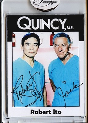 QUINCY M.E. -ROBERT ITO- Signed/Autograph/Auto Certified TV Trading Card