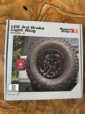 Rugged Ridge Led Red 3rd Brake Light Ring For Jeep Wrangler Jl W 15-20 Wheels