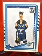 2025 Panini Donruss WNBA Aziaha James RC Rookie #95 Dallas Wings