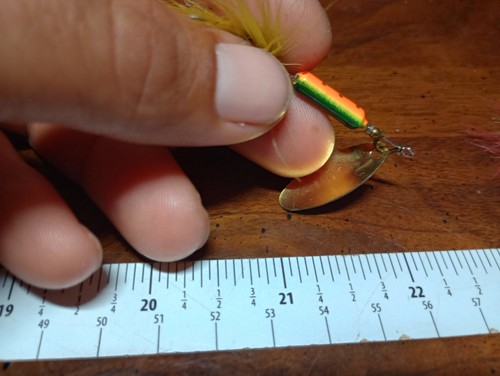 Rooster Tail Spinners fishing lure lot Bass Muskie Walleye Catfish Crappie Trout - Picture 15 of 18