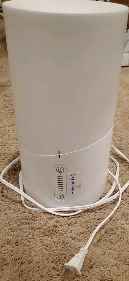 Humidificador ultrasónico redondo Mainstays Cool Mist con luces de aroma blanco NO PROBADO Foto 4 de 4