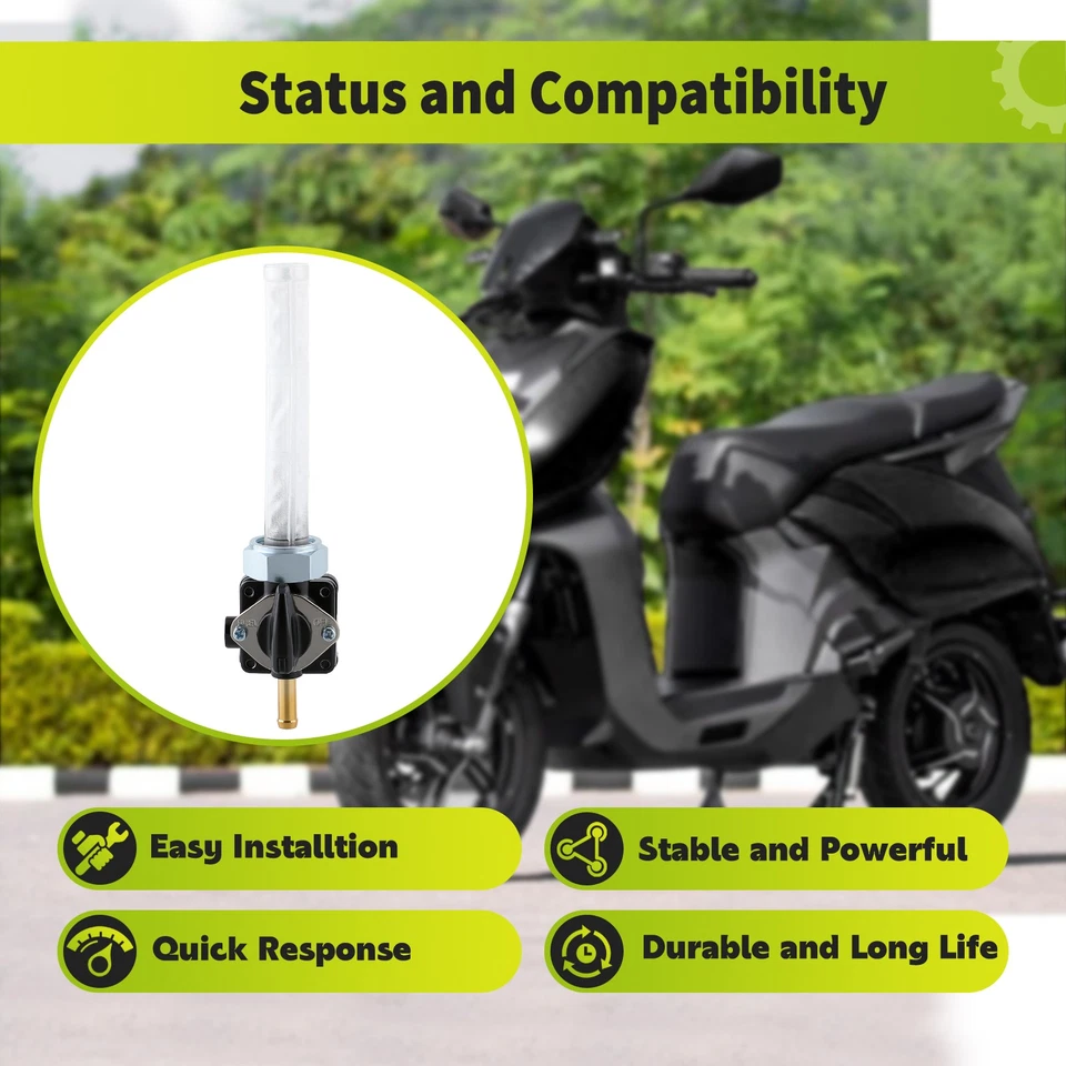 Para Harley Davidson 95-06 Sportster PETCOCK VÁLVULA DE COMBUSTIBLE ASPIRADORA Petcock 62169-95B Foto 3 de 4