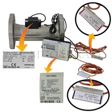 Kamstrup ULTRAFLOW 14 DN80 Flow Meter & Multical 602 Energy Calculator BTU Meter