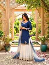 Designer Indian Pakistani Salwar Kameez Bollywood Dress Party Wear Suit wedding