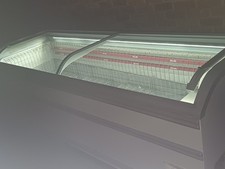 Commercial Display Chest Freezer with Sliding Glass Top