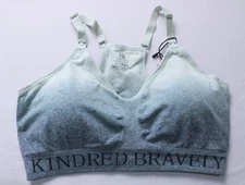 Kindred Bravely Women's Sublime Nursing Sports Bra EH6 Ombre Storm Large NWT