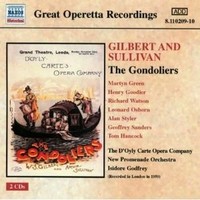 Audio Cd - Gilbert & Sullivan - The Gondoliers (2 Cd) - Naxos Historical -D- Ne
