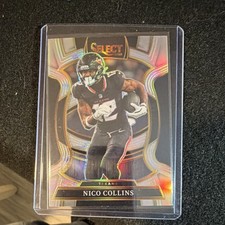 Panini 2025 Select Nico Collins #35 Texans Prizm Concourse Football Trading Card