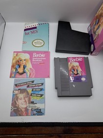 Barbie (Nintendo Entertainment System, 1991) NES CIB Complete 