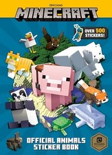 Minecraft Official Animals Sticker Book Minecraft 