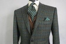 Recent Canali 1934 Italy herringbone tweed side vent sport coat 42 R