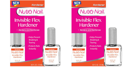 Nutra Nail Invisible Flex Hardener, 0.5 oz (Pack of 2)