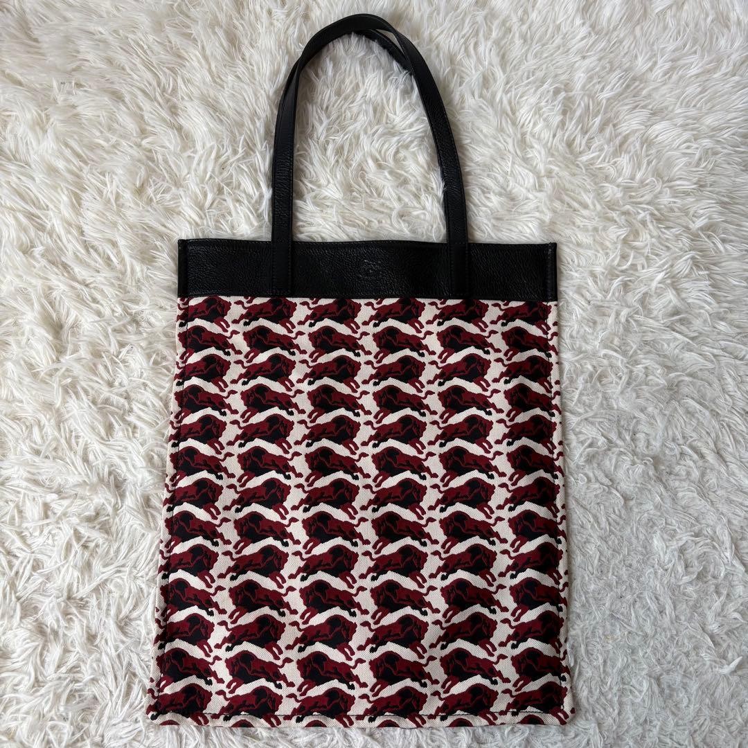 IL BISONTE Python Wave Tote Bag All Over Pattern … - image 6