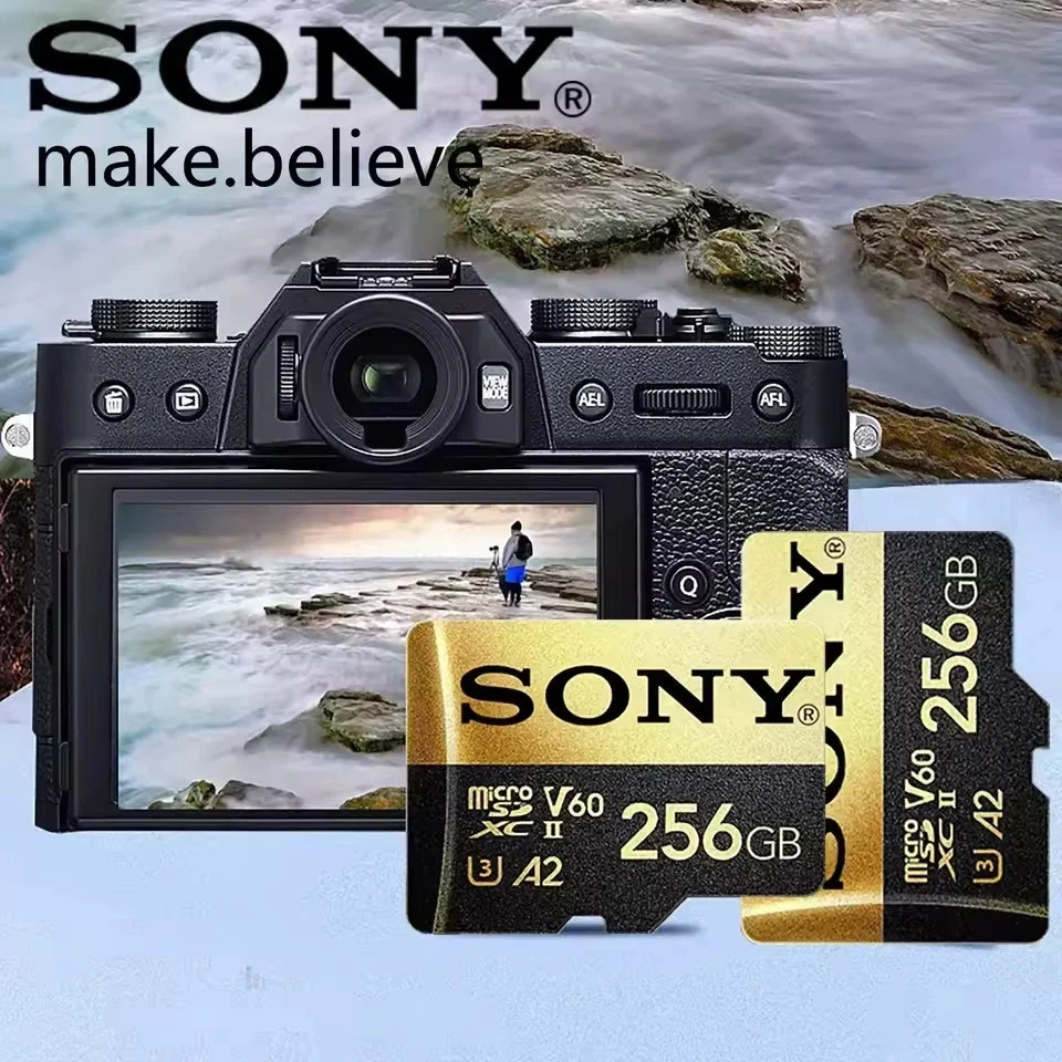 Sony 1TB 512GB 256GB 128GB Micro SD TF Card Class 10 High Speed Flash Memory C10 - Image 3 of 4