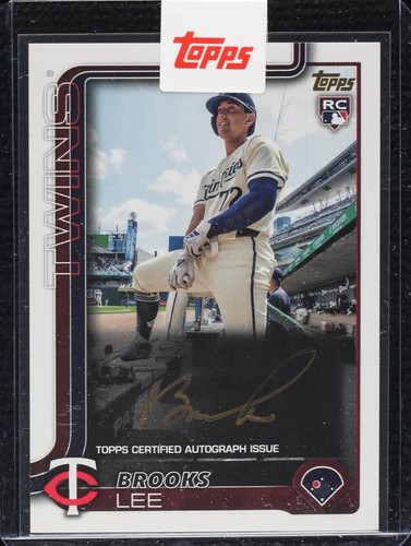 2025 Topps Update BROOKS LEE 1990 Japan Sakura RC #90J-32 Twins US 