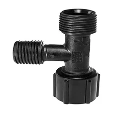 Flair-It 32836 Ecopoly Lead Free Tee 1/2 MPT x 1/2 BSP SWV x 1/2 MPT Dia. in.