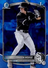 2025 Bowman Draft Sapphire Edition #BDC-93 Landon Hodge