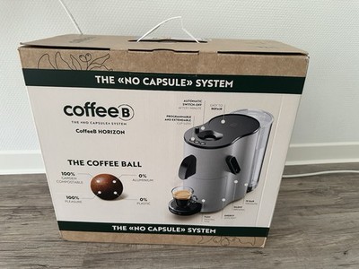 CoffeeB Horizon Kapselmaschine NEU & unbenutzt + 6 Packungen Kaffee GRATIS