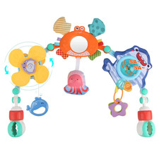Baby Stroller Hanging Toy, 1 Set Multifunctional Interactive Stroller Sensory To