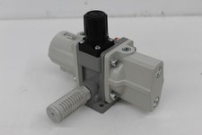 SMC VBA11A-T02-Z Pneumatic Air Pressure Booster Regulator 145 PSI In 290 PSI Out