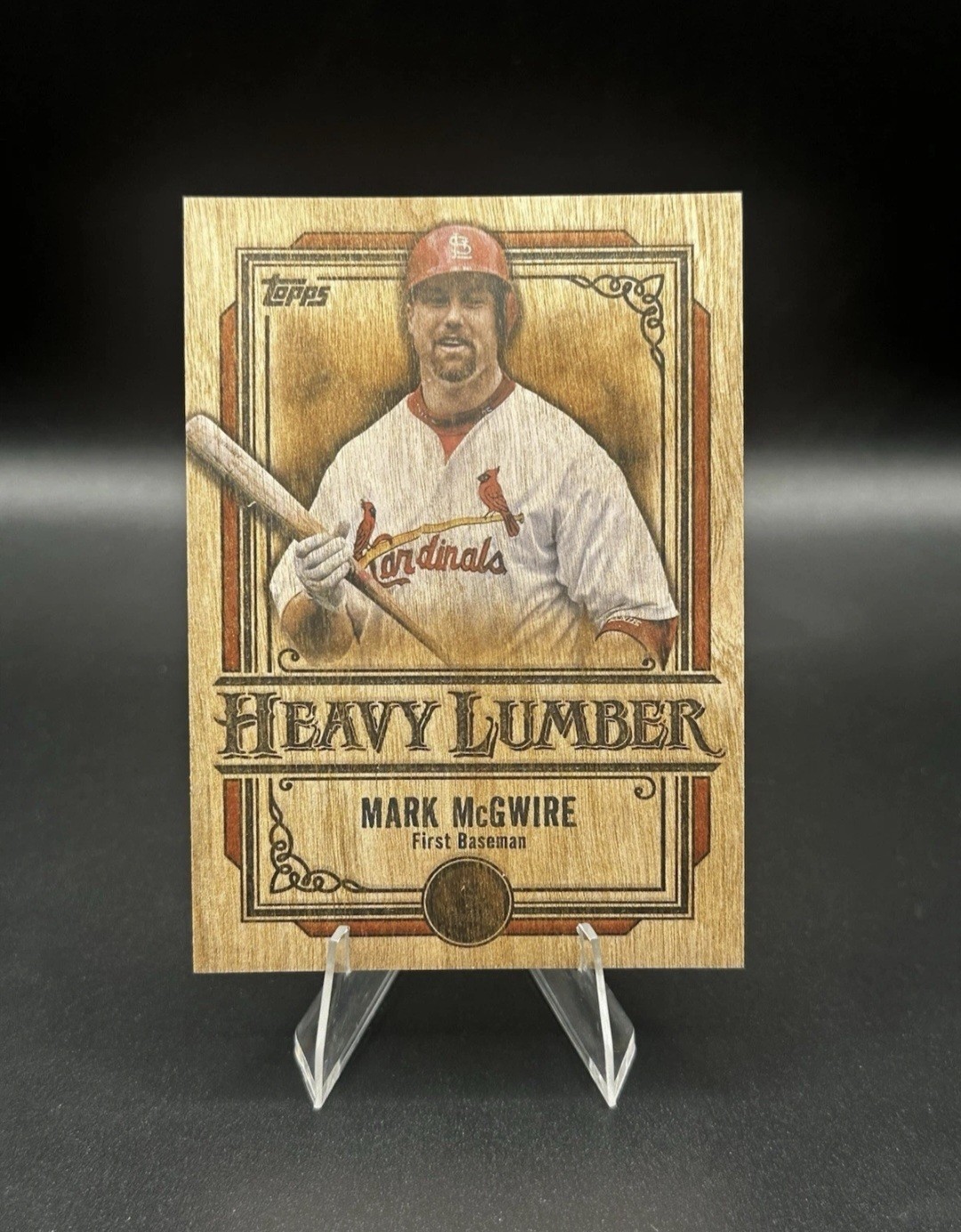Mark McGwire Heavy Lumber SSP 2025 Topps Update HL-57 Case Hit