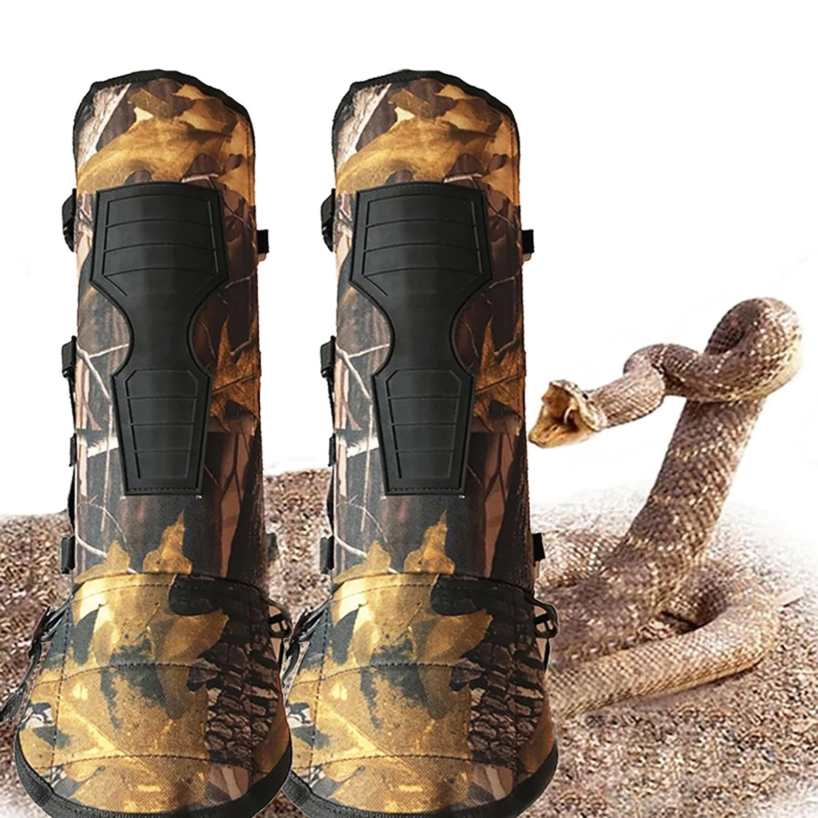 Snake Gaiters Stab-Resistant Anti-Bite Lower Leg Armor Waterproof - For Hunting