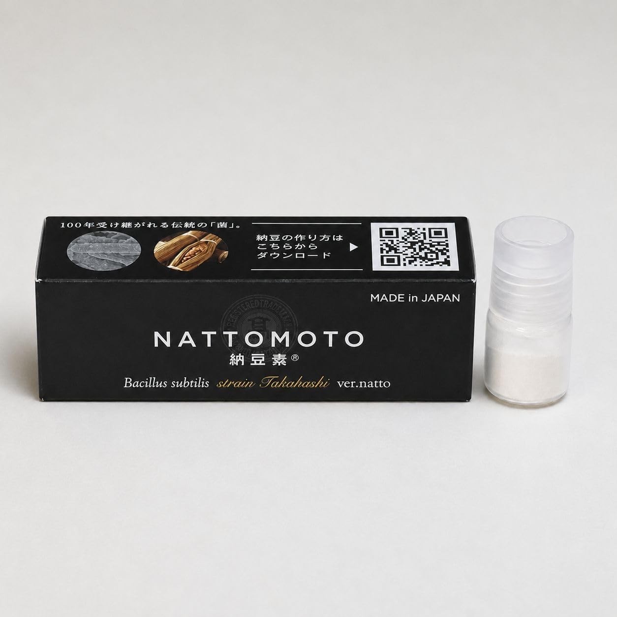 Japanischer hausgemachter Natto Kin Sporenstarter 1g zur Herstellung von 10kg...