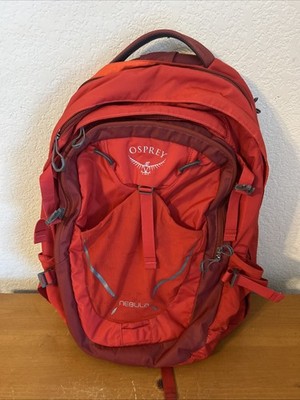 Osprey Nebula 24 SevenSeries Backpack Red Padded Laptop  display picture 2