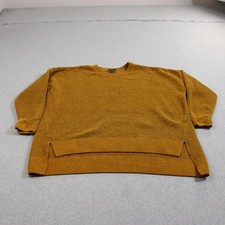 Eileen Fisher Sweater Women Medium Yellow Org...