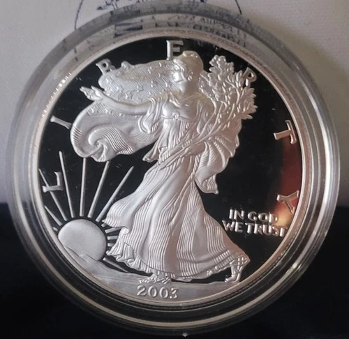 2003 1 oz Silver American Eagle (Brilliant Uncirculated)