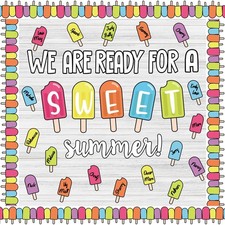 Summer Bulletin Board Decorations, Summer Classroom Decoration Set, Sweet Sum...
