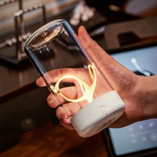 New LED Camping Light Type-c Rechargeable Portable Night Light With High Transpa