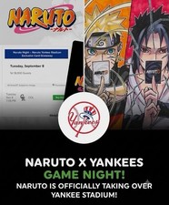 Naruto x New York Yankees 2026 TCG Promo Card...