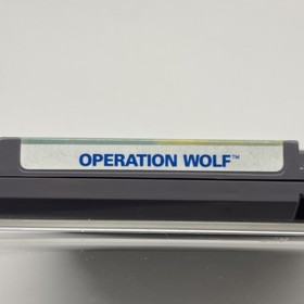 Operation Wolf (Nintendo NES, 1989) Authentic Cart Only Tested Working Very Good