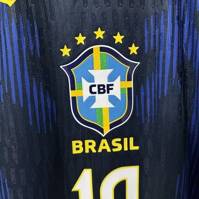 ウェア Brazil National Soccer Jersey Neymar NWT Neymar Brazil 2026 World Cup Professional Player Jersey Away