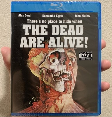  THE DEAD ARE ALIVE Blu-Ray ETRUSCAN KILLS AGAIN Code Red GIALLO Samantha Eggar