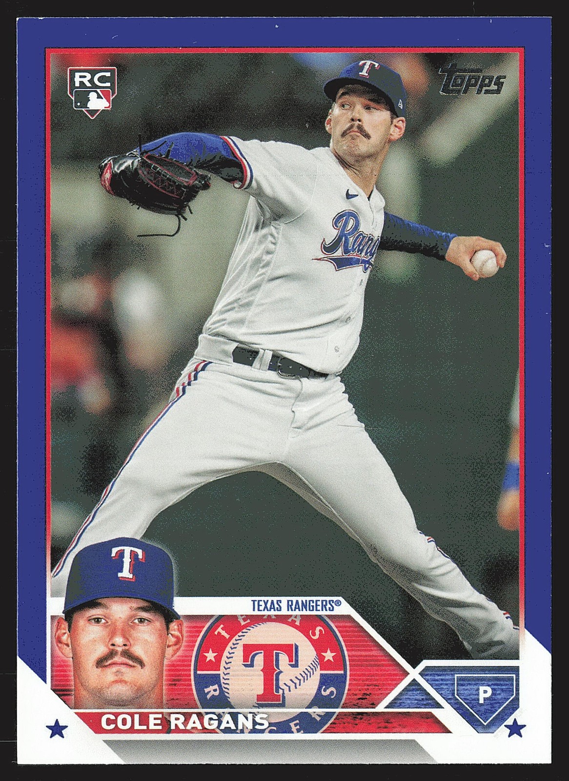 2023 Topps Update #US156 Cole Ragans Royal Blue RC